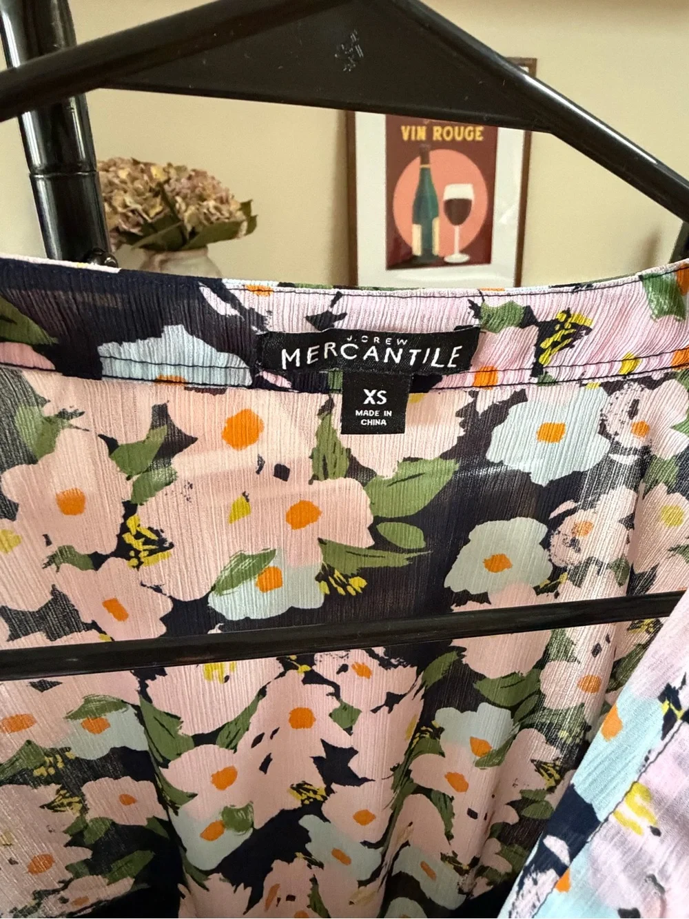 J Crew Mercantile Floral Midi Dress